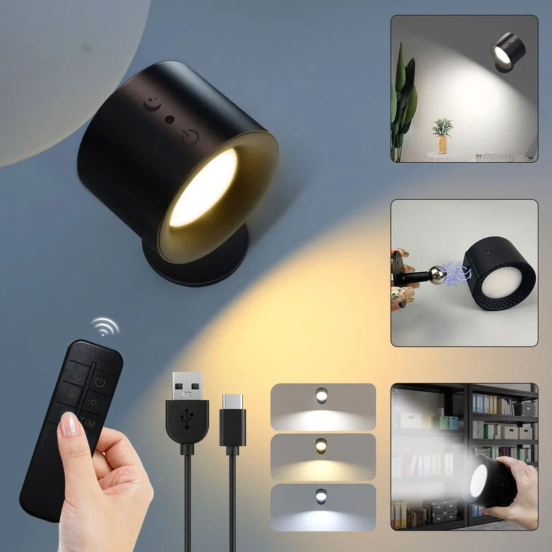 LED Touch Control Wall Lamp