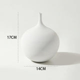 Minimalist Handmade Zen Ceramic Vase