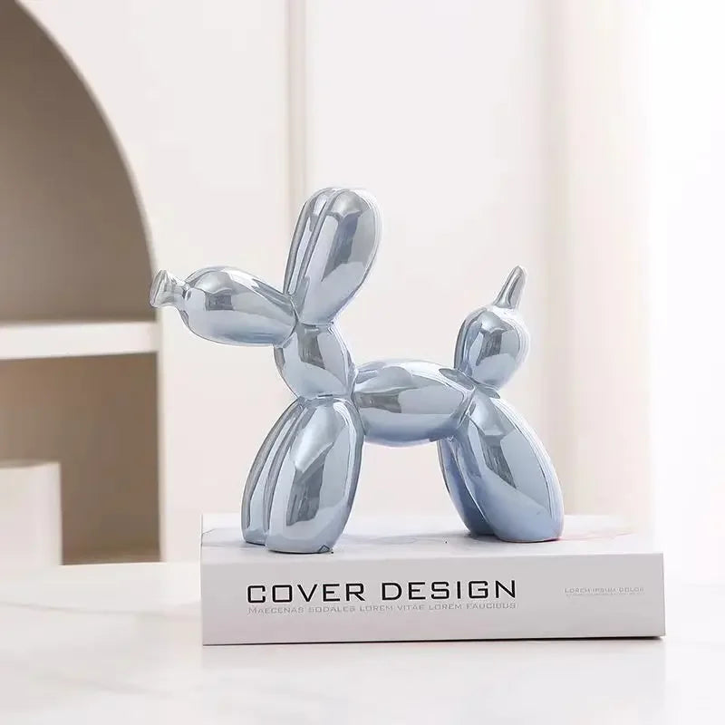 Creative Balloon Dog Ceramic Sculpture