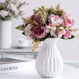 Modern White Flower Vase