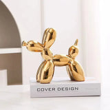 Creative Balloon Dog Ceramic Sculpture