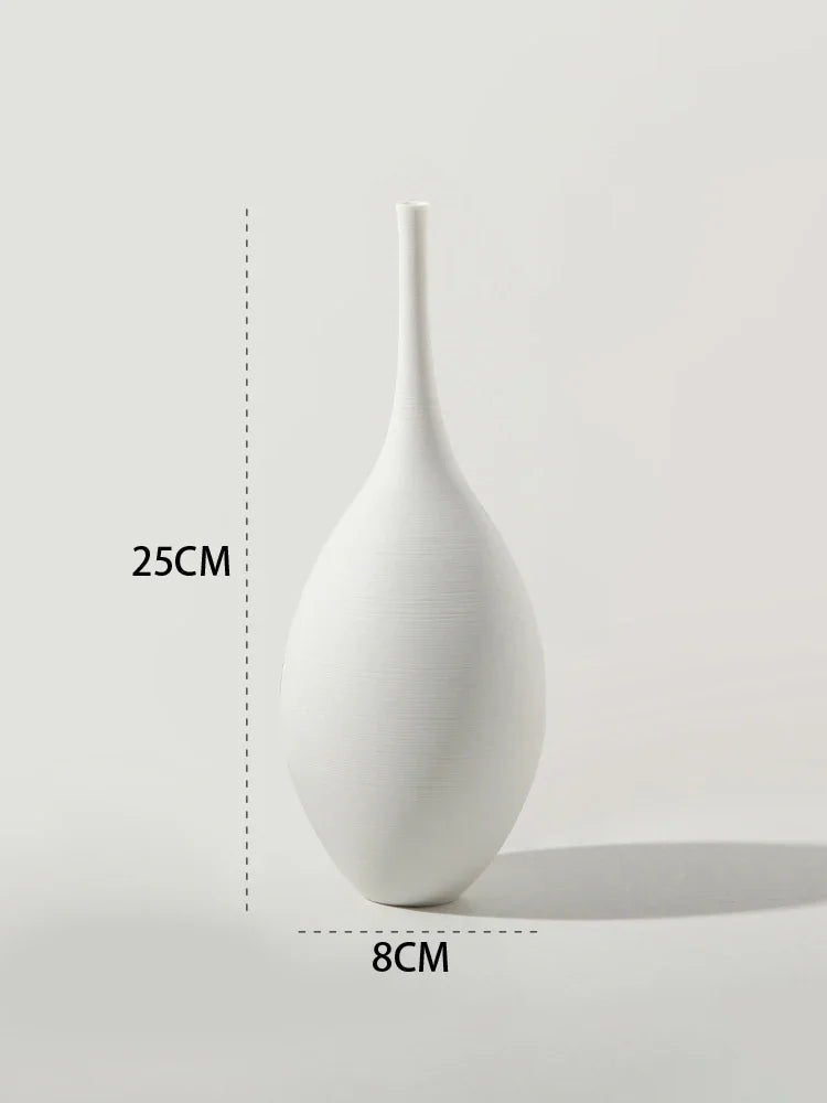 Minimalist Handmade Zen Ceramic Vase