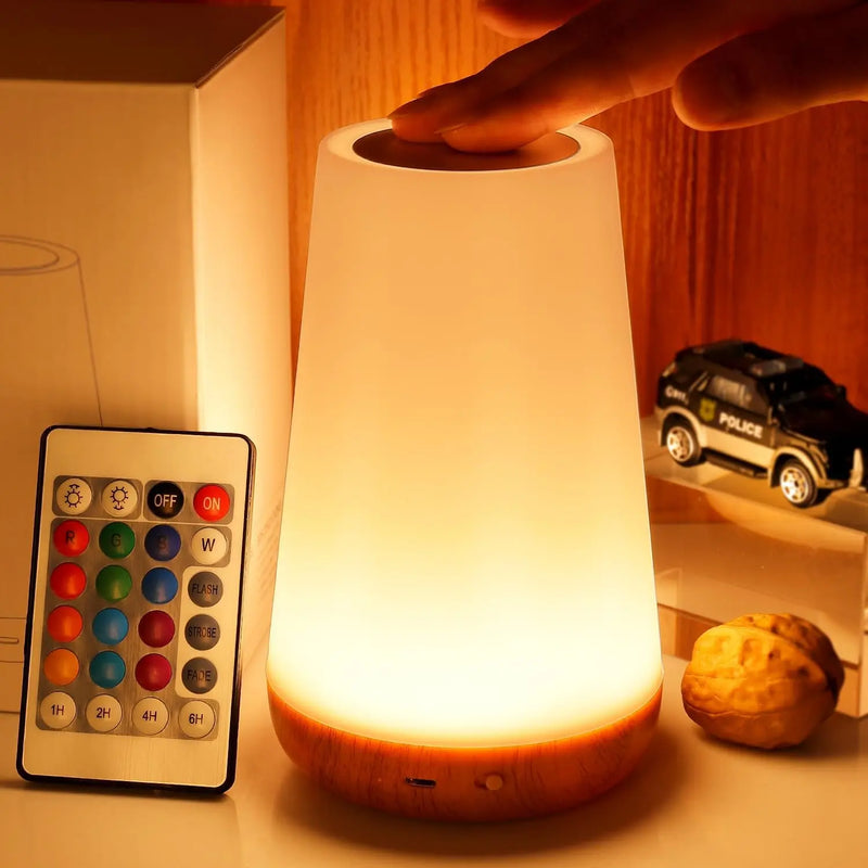 RGB Touch Bedside Lamp